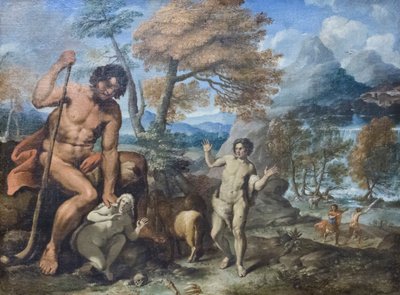 Norandino e Lucina descobertos pelo Ogre de Antonio (c.1400 49) Alberti