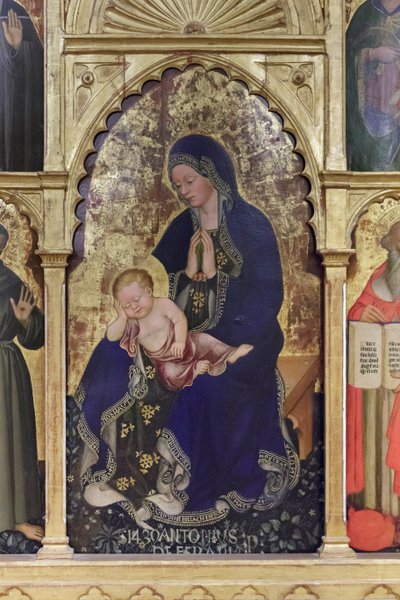 Políptico de São Donato, pormenor de Antonio (c.1400 49) Alberti