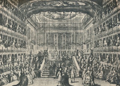 Recepção do Grão-Duque e Duquesa da Rússia, 1782, 1925. de Antonio Baratta