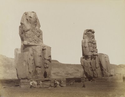 Os Colossi de Memnon de Antonio Beato