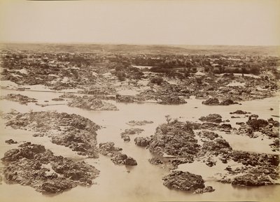 [Vista da Primeira Catarata] / [Vue de la Premiere Cataracte] de Antonio Beato
