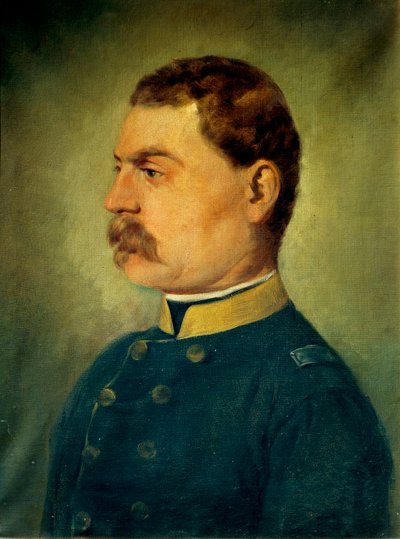 O Oficial (óleo sobre tela) de Antonio Bignoli