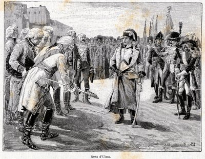 Napoleão Bonaparte, vitorioso na Batalha de Ulm, em 20 de Outubro de Antonio Bonamore
