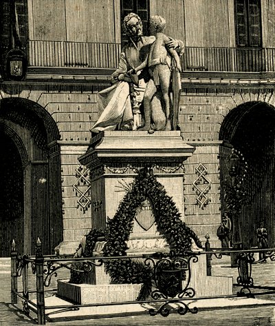Monumento a Francesca Capece (1769-1848), de Antonio Bortone (1844-1938), Maglie, Apúlia, Itália de Antonio Bortone