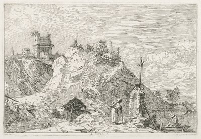 Visualizações: Um Peregrino em Oração de Antonio Canaletto