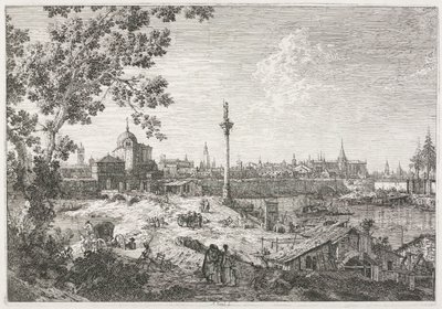 Vistas: Vista Imaginária de Pádua de Antonio Canaletto