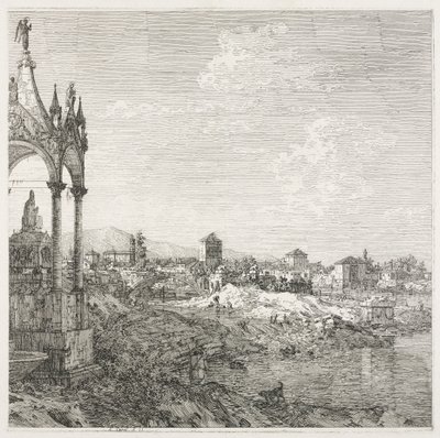 Exibições: O Sepulcro de um Bispo de Antonio Canaletto