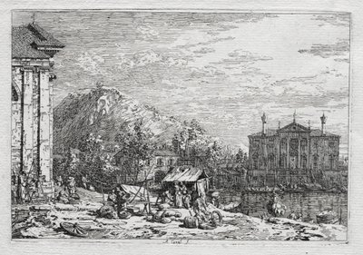 Vistas de Veneza e arredores: uma cidade além de um rio de Antonio Canaletto