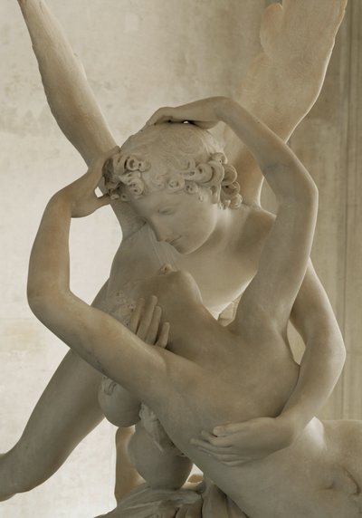 Psique ressuscitada pelo beijo de Amor ... de Antonio Canova