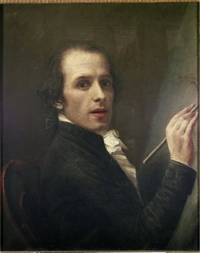Auto-retrato (óleo sobre tela de Antonio Canova