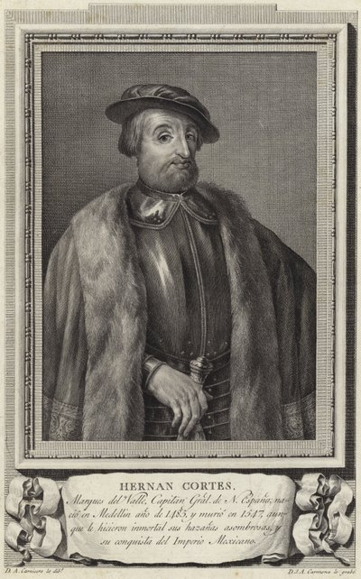 Hernan Cortez de Antonio Carnicero