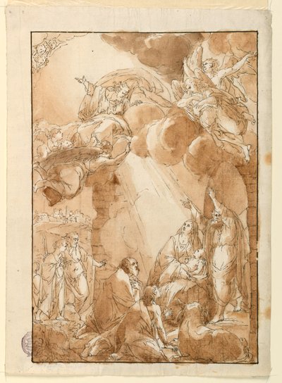 Nascimento de Cristo de Antonio Cavallucci