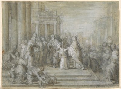 A Apresentação da Virgem no Templo de Antonio Cavallucci