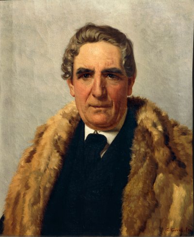 Retrato de Domenico Guerrazzi (Livorno, Itália) de Antonio Ciseri