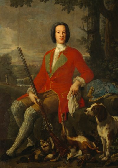 William Howard, Visconde Andover, c.1735 (óleo sobre tela) de Antonio David