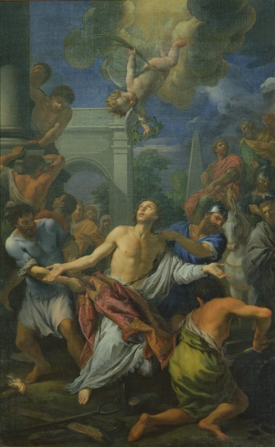O martírio de São Lourenço de Antonio Domenico Gabbiani