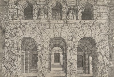 A Gruta, c. 1545. de Antonio Fantuzzi