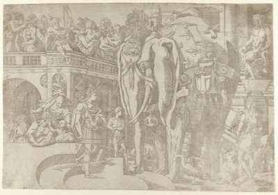 Elefante Real, 1542-45. de Antonio Fantuzzi