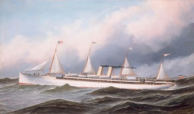 Encouraçado SM Kaiser Wilhelm II de Antonio Jacobsen