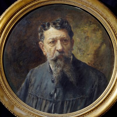 Retrato do Pintor Scomparini, de Antonio Lonza (1846-1918) de Antonio Lonza