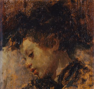Menino doente de Antonio Mancini