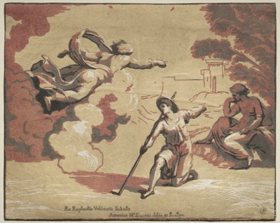 Deus Aparecendo a Isaque de Antonio Maria I Zanetti