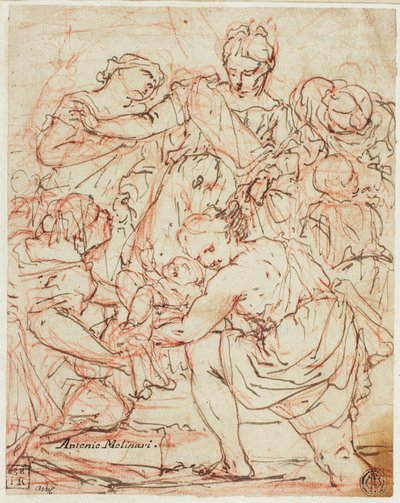 Descoberta de Moisés de Antonio Molinari