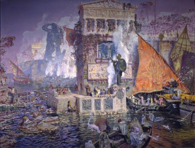 O Colosso de Rodes de Antonio Munoz Degrain