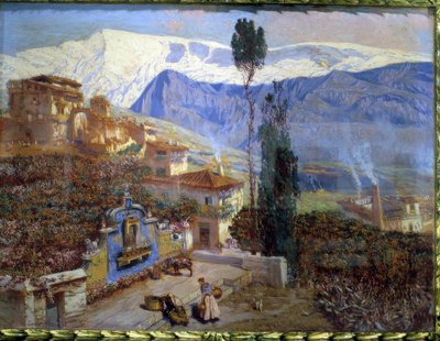 Landschaft bei Granada von Antonio Munoz Degrain