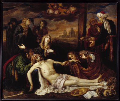 Deposição da Cruz ou Pieta (óleo sobre tela) de Antonio Pereda y Salgado