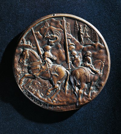Medalha de Filippo Maria Visconti (1392-1447) de Antonio Pisanello