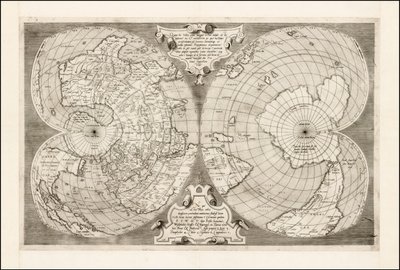 Mapa do Mundo de Antonio Salamanca 1550 de Antonio Salamanca