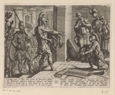 Cerialis perdoa soldados romanos que ajudaram Julius Civilis As Guerras Batavas contra os Romanos (título da série) Batavorum cum Romanis Bellum (título da série) de Antonio Tempesta