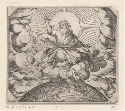 Deus separa a terra da água
Criação (título da série) de Antonio Tempesta