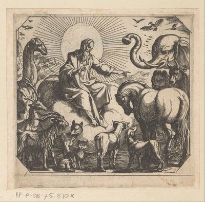 Deus cria os animais na terra
Criação de Antonio Tempesta