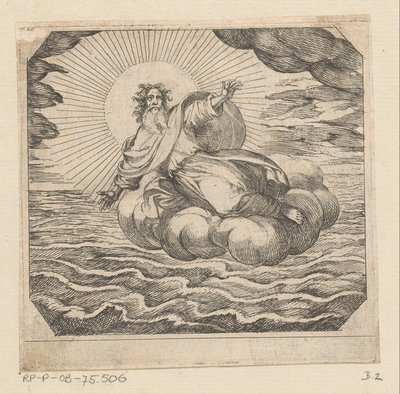 Deus cria o céu e a terra Criação (título da série) de Antonio Tempesta