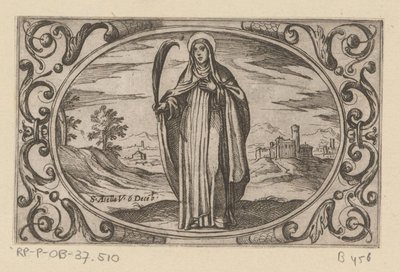 H. Asella
Romeinse martelaressen (título da série)
Imagini di moltes vergini Rom em martírio (título da série) de Antonio Tempesta
