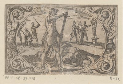 H. Martina Romeinse martelaressen (título da série) Imagini di moltes vergini Rom in martyrdom (título da série) de Antonio Tempesta