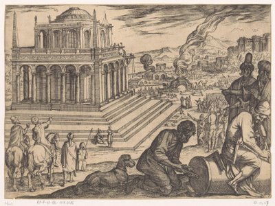 Mausoléu de Halicarnasso de Antonio Tempesta