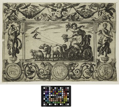 As Quatro Estações: Primavera de 1592 de Antonio Tempesta