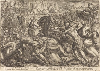 A tomada da cidade de Jericó de Antonio Tempesta
