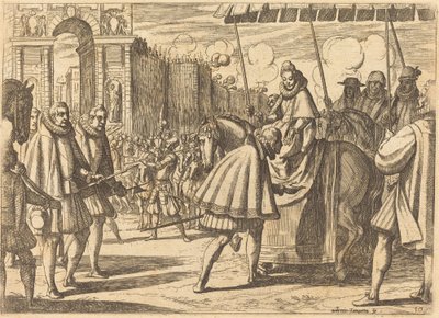 Entrada Triunfal de Margarida da Áustria de Antonio Tempesta