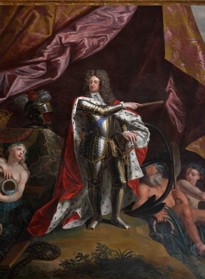 George, Príncipe da Dinamarca, como Lord High Admiral of England, detalhe de The Queen