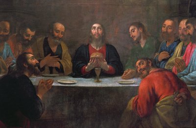 A Última Ceia (óleo sobre tela) de Antonio Viladomat