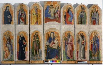 Políptico de Praglia, c.1448 de Antonio Vivarini