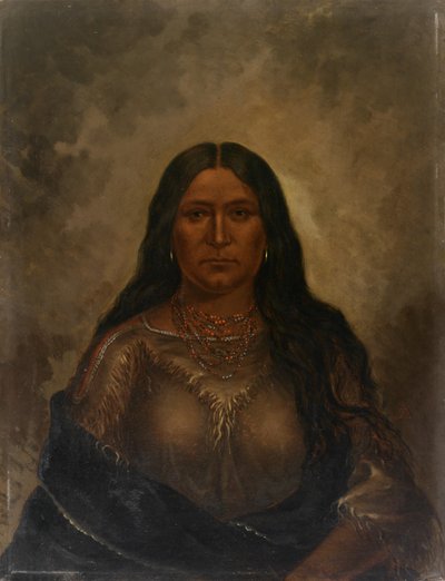 Chan-ku-wash-te-mine Good Road Woman, ca. 1887. de Antonio Zeno Shindler