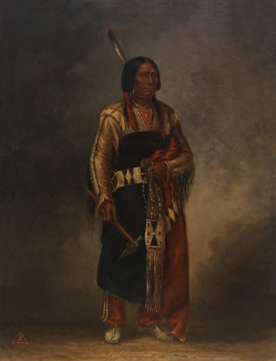 Nuvem Vermelha Make-Fay-It-Loot, CA. 1887. de Antonio Zeno Shindler