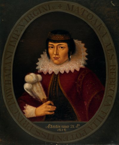 Pocahontas ca. 1890. de Antonio Zeno Shindler