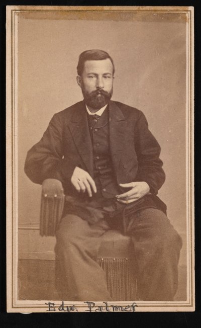 Retrato de Edward Palmer 1829-1911, 1868-1869. de Antonio Zeno Shindler