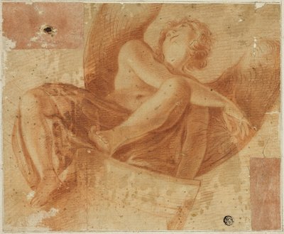 Anjo encurtado de Antonio da Correggio